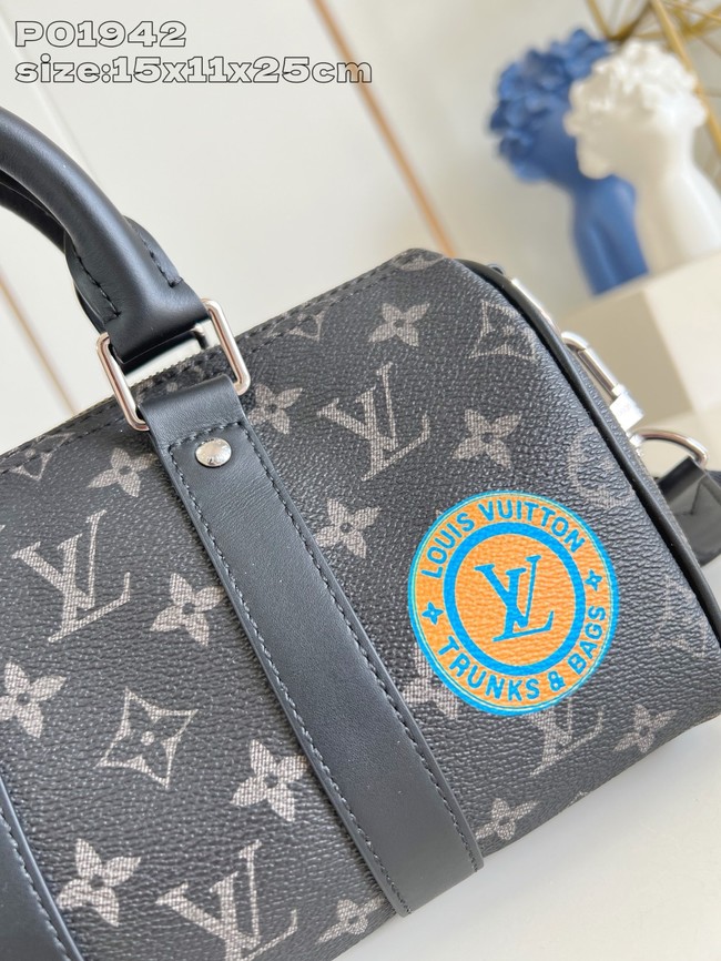 Louis Vuitton Speedy Bandouliere 25 P1942 black