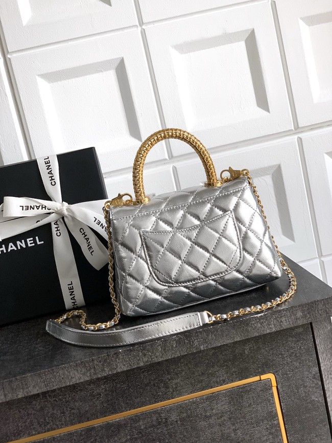 Chanel FLAP BAG WITH TOP HANDLE 92990-19