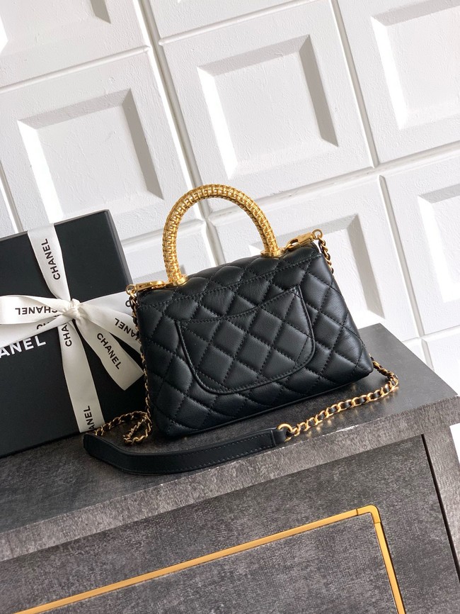 Chanel FLAP BAG WITH TOP HANDLE 92990-21