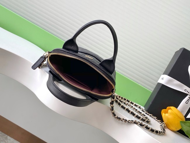 Chanel MINI TOTE BAG Calfskin AS4742 black