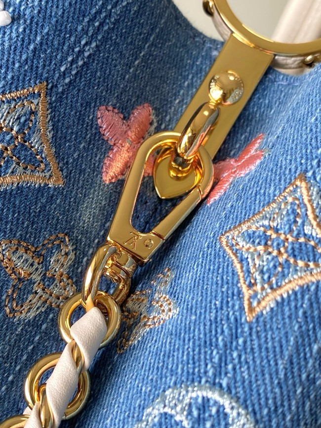 Louis Vuitton Capucines BB M12947 white&Denim Blue