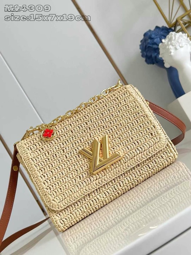 Louis Vuitton Twist PM Slim M14309 Natural Tan