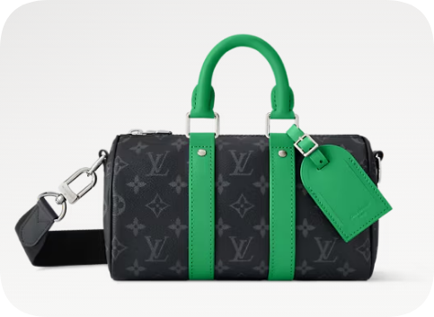 Louis Vuitton Keepall Bandouliere 25 M25885 Bamboo Green