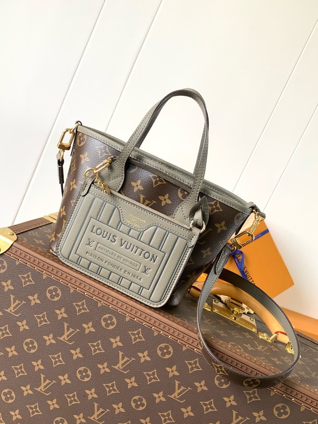 Louis Vuitton REVERSIBLE Neverfull Bandouliere Inside Out BB M12099 Dark Fango&Monogram