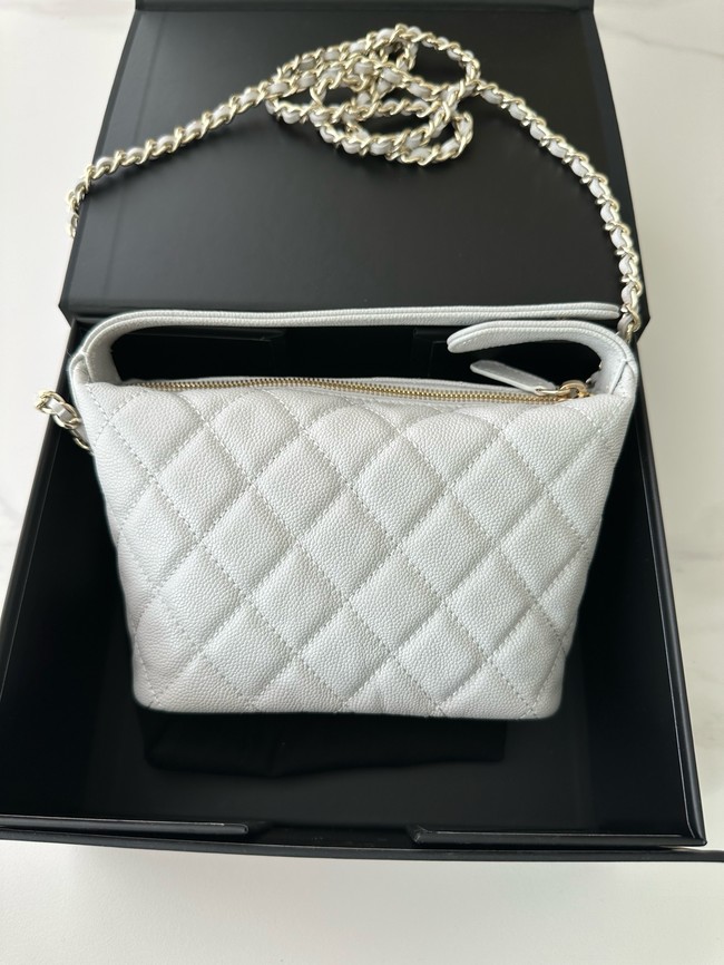 Chanel MINI Shoulder Bag Calfskin AS4386 white