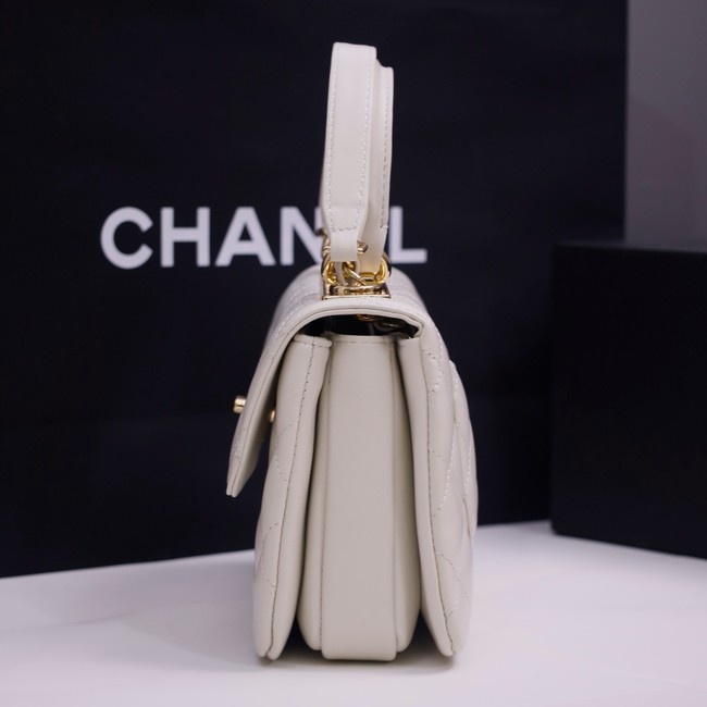 CHANEL mini Flap Bag With Top Handle 4654-5