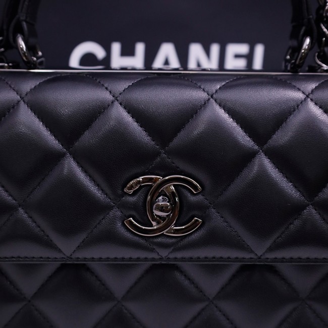 CHANEL small Flap Bag With Top Handle 92236-1