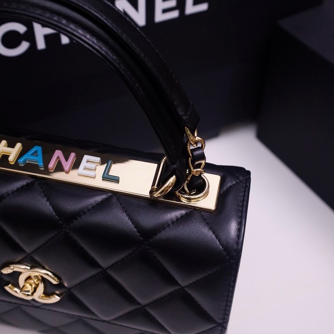 CHANEL small Flap Bag With Top Handle 92236-10