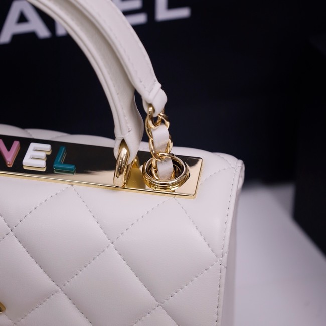 CHANEL small Flap Bag With Top Handle 92236-12