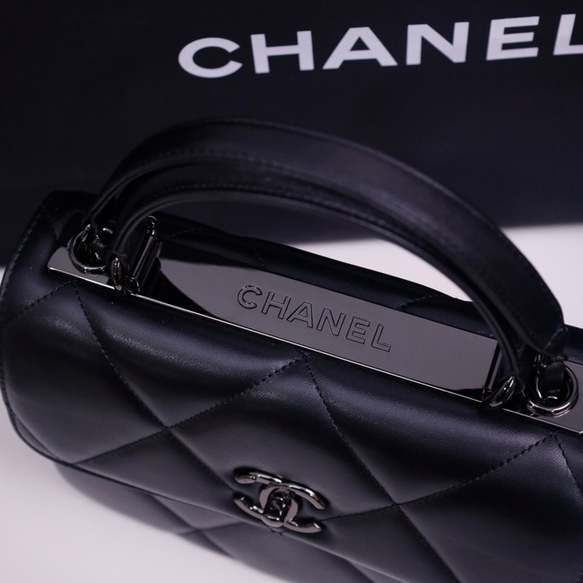 CHANEL small Flap Bag With Top Handle 92236-4
