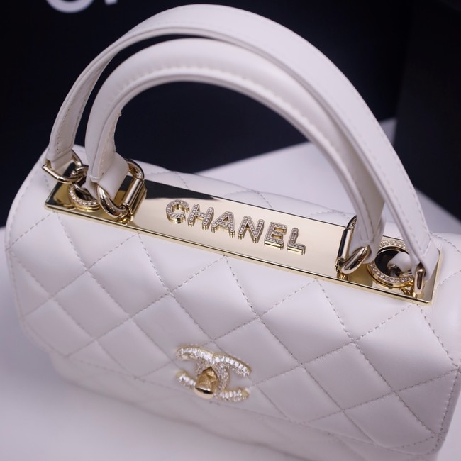 CHANEL small Flap Bag With Top Handle 92236-9