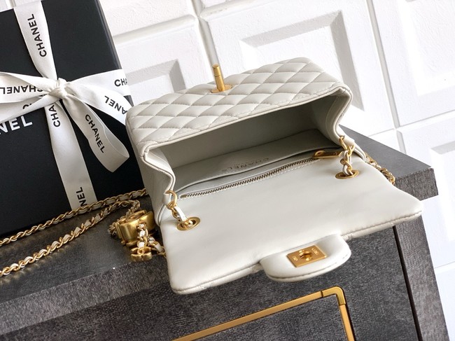 Chanel Mini Flap Bag AS5758 Light Grey