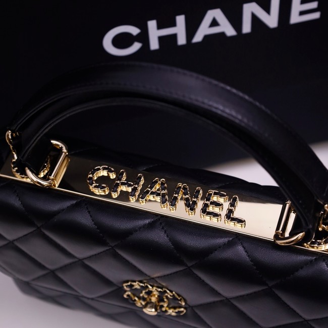 CHANEL small Flap Bag With Top Handle 92236-18