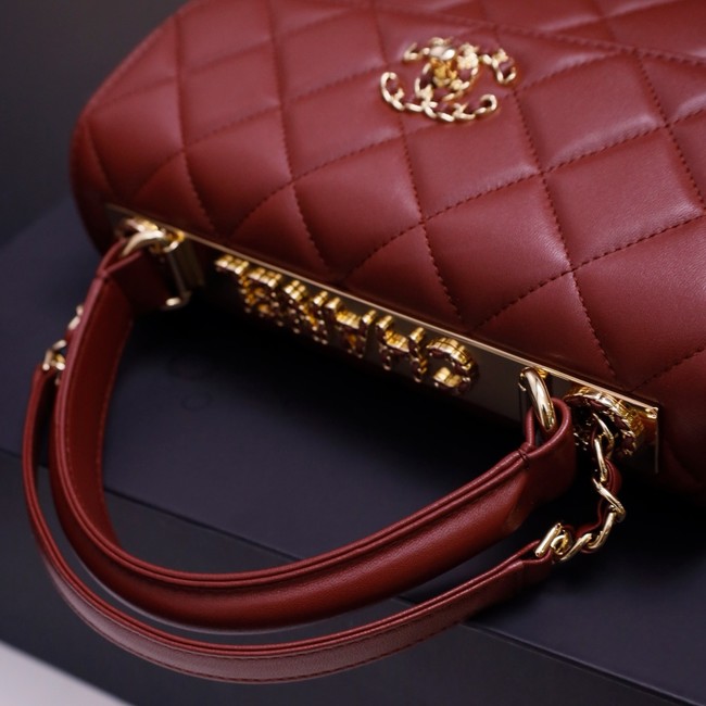 CHANEL small Flap Bag With Top Handle 92236-21