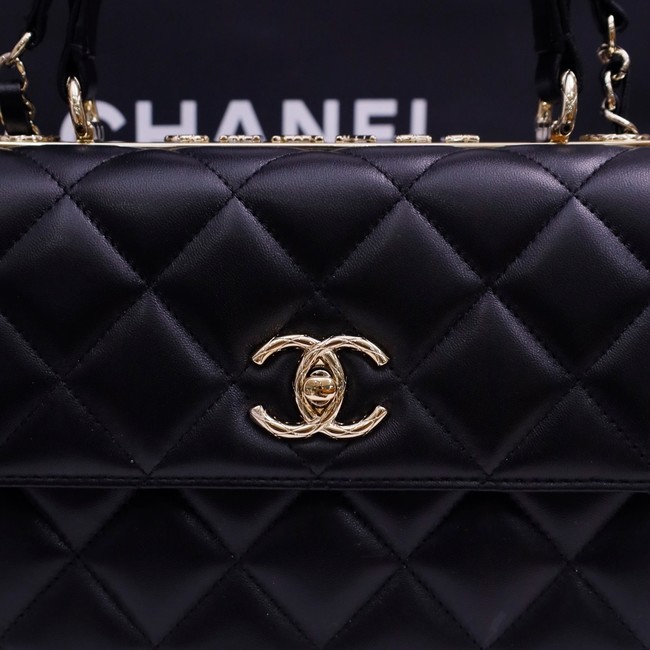 CHANEL small Flap Bag With Top Handle 92236-25