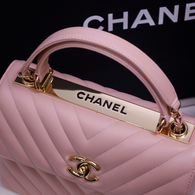 CHANEL small Flap Bag With Top Handle 92236-36