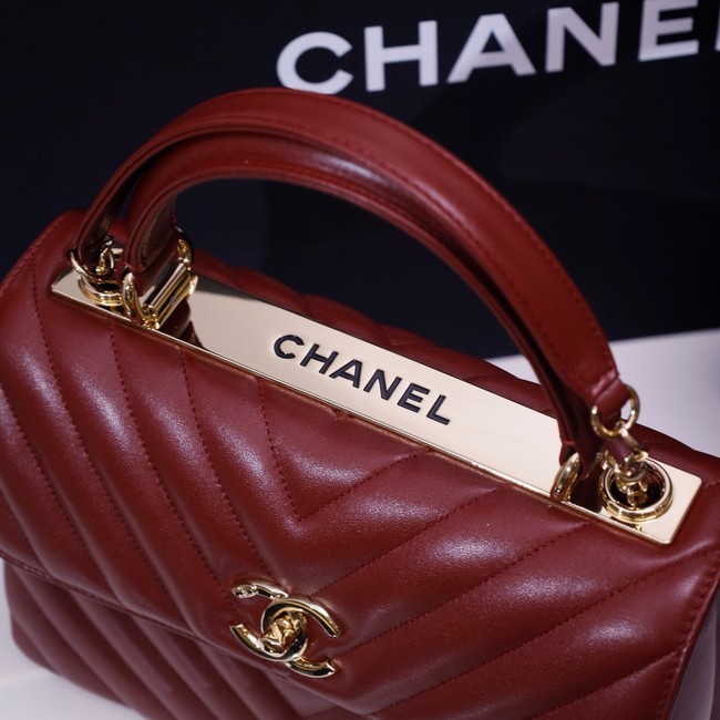 CHANEL small Flap Bag With Top Handle 92236-37