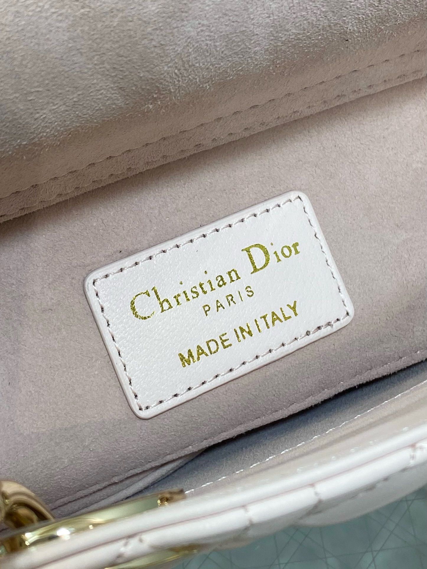 Dior Small Lady D-Joy Bag Cannage Lambskin M0613 Light Pink