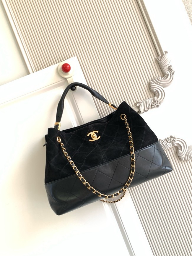 CHANEL Shopping Bag AS5434 black&black