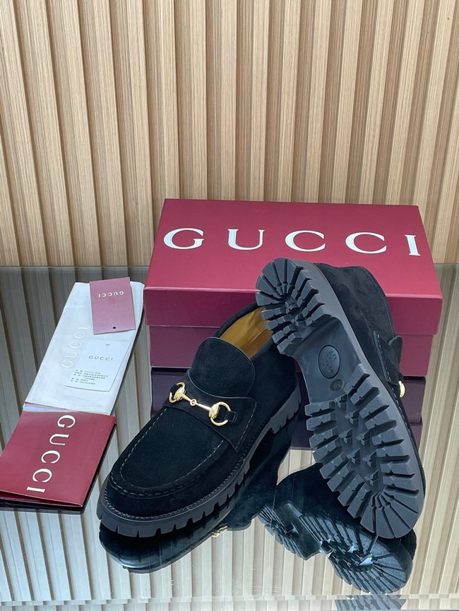 Gucci Womens Horsebit ankle boot 45020-4