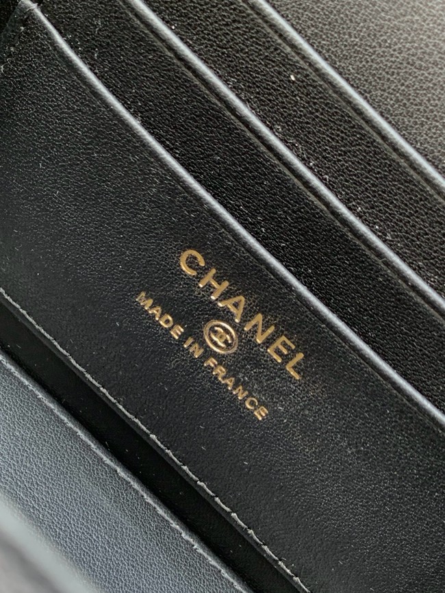 CHANEL Classic Small Vanity with Chain AP4799 black