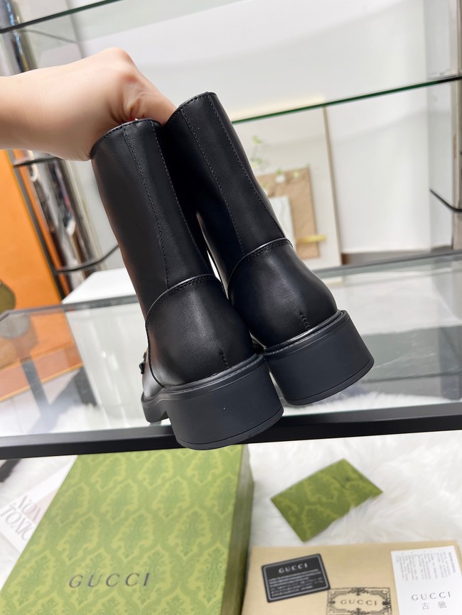 Gucci Womens Horsebit boot 45025-2