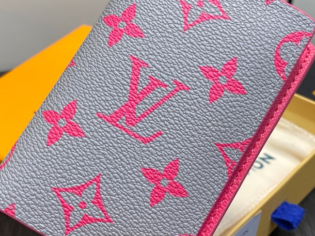 Louis Vuitton Pocket Organizer M15027 Gray&Pink