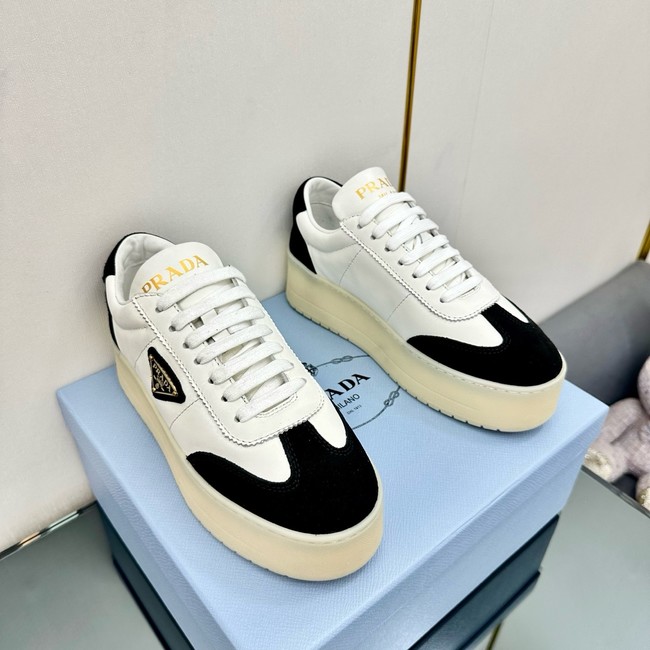 Prada Downtown Bold leather sneakers 45031-2