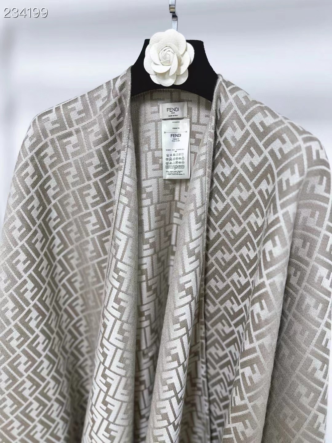 Fendi Cape Double-sided cashmere FDC35908