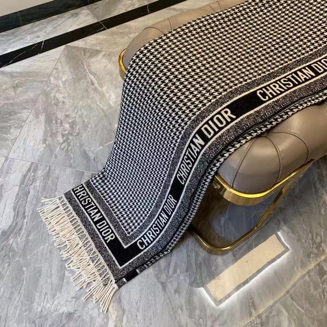 Dior Oblique Poncho Cashmere 21DOB10