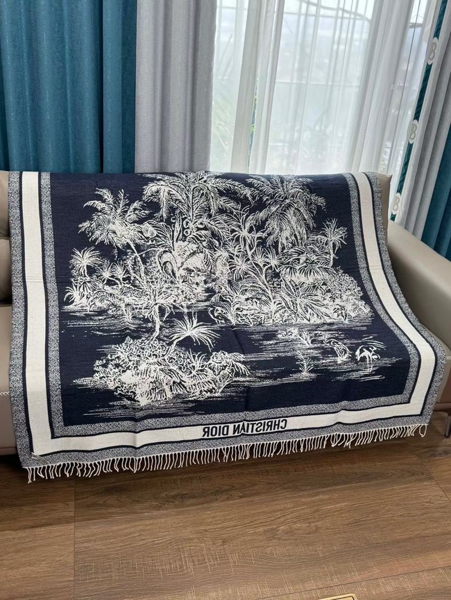 Dior Oblique Poncho Cashmere 21DOB4