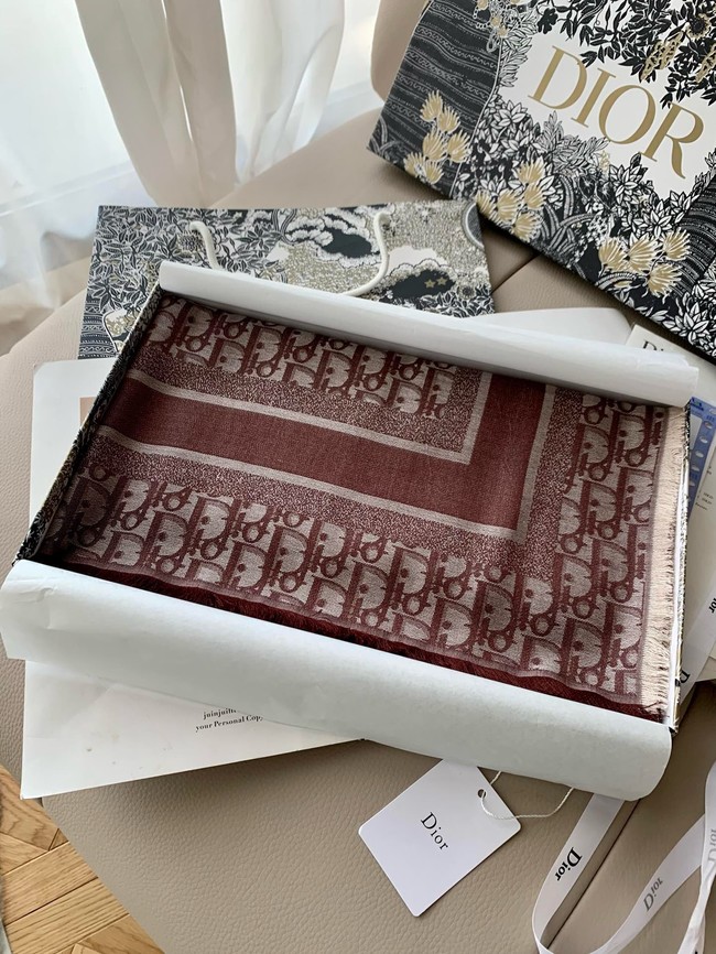 Dior Oblique Shawl Silk Blend 21DOB12