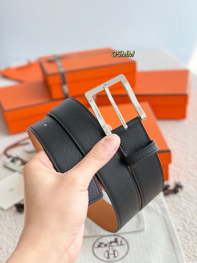 Hermes Epsom calfskin leather belt 66027