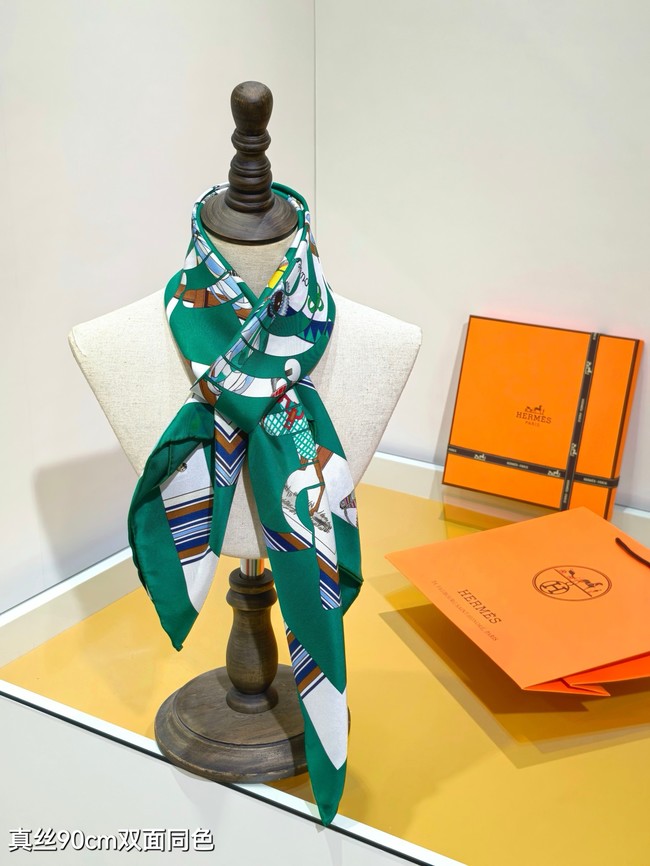 Hermes Shawl Cashmere and Silk Jacquard KY097