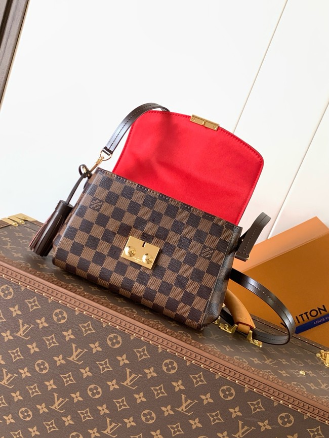 Louis Vuitton Damier Ebene Canvas CROISETTE Bag M43000