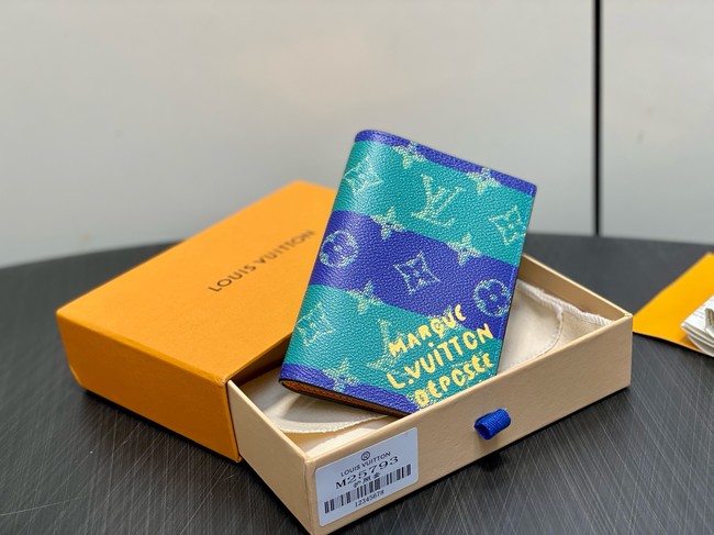 Louis Vuitton Passport Cover M25793 blue