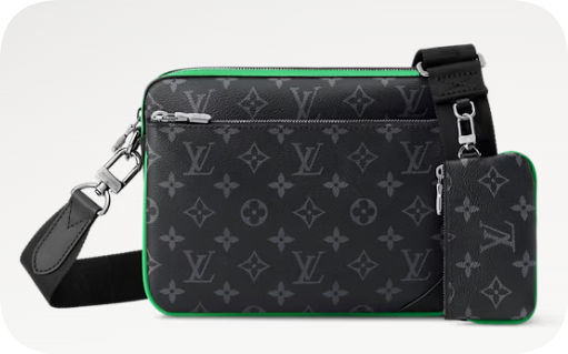 Louis Vuitton Trio Messenger M26052 Bamboo Green