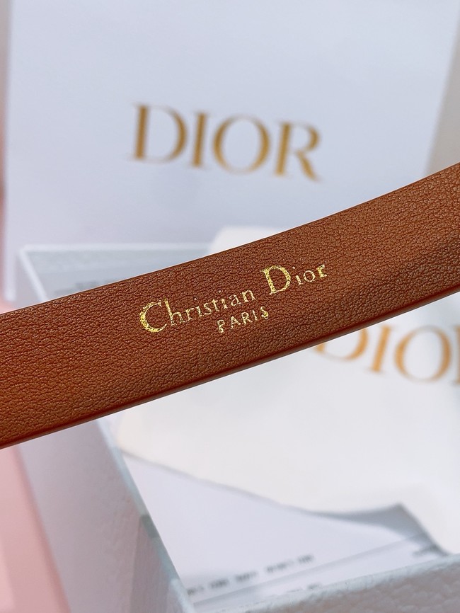 Dior 30 Montaigne Lucky Charms Belt Smooth Calfskin 18MM B0156