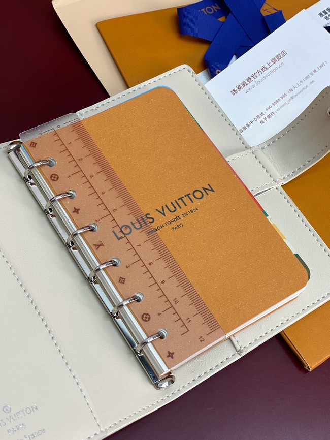 Louis Vuitton Small Ring Agenda Cover CUSTOMIZABLE R20005-2