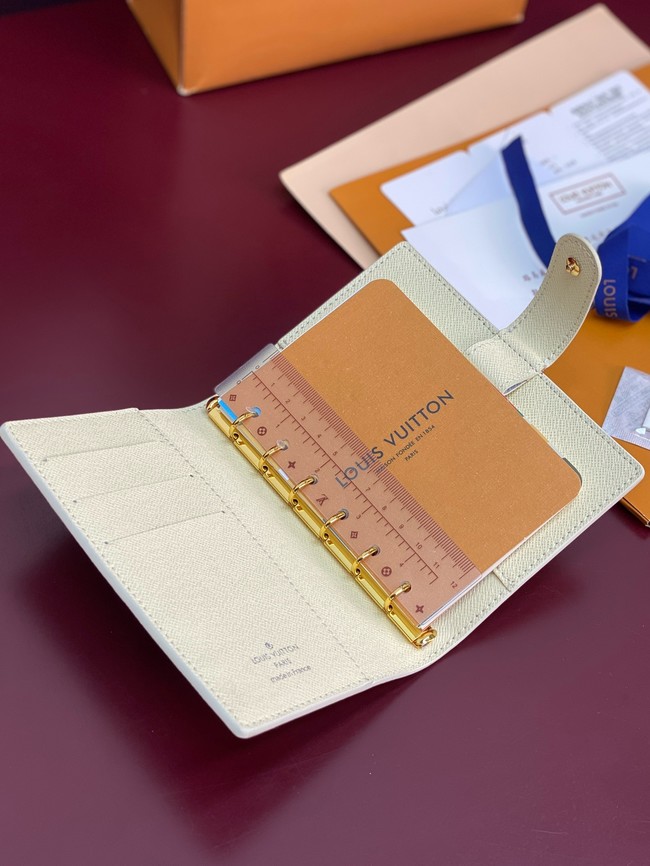 Louis Vuitton Small Ring Agenda Cover CUSTOMIZABLE R20005-8