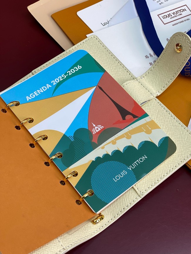 Louis Vuitton Small Ring Agenda Cover CUSTOMIZABLE R20005-8
