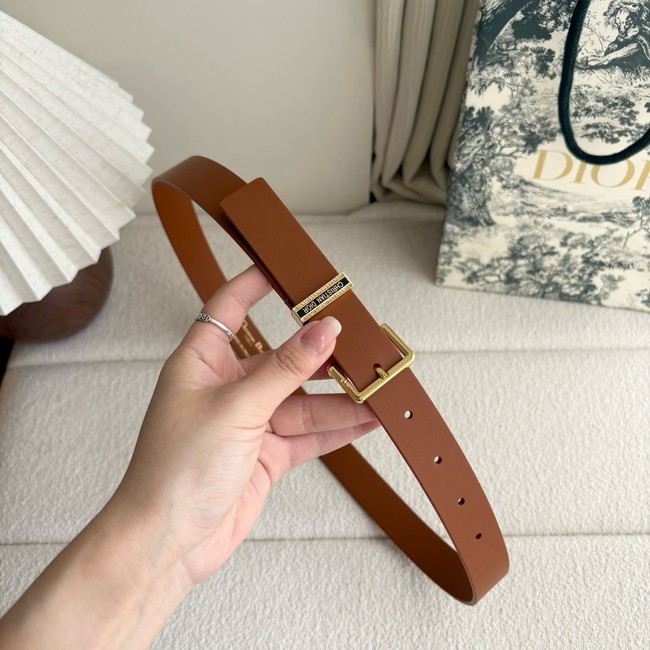 Dior Night Code Belt mooth Calfskin 25 MM B0162