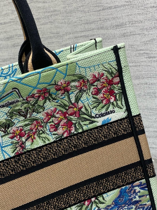 Dioriviera Medium Dior Book Tote Embroidery M1296ZEZG-1