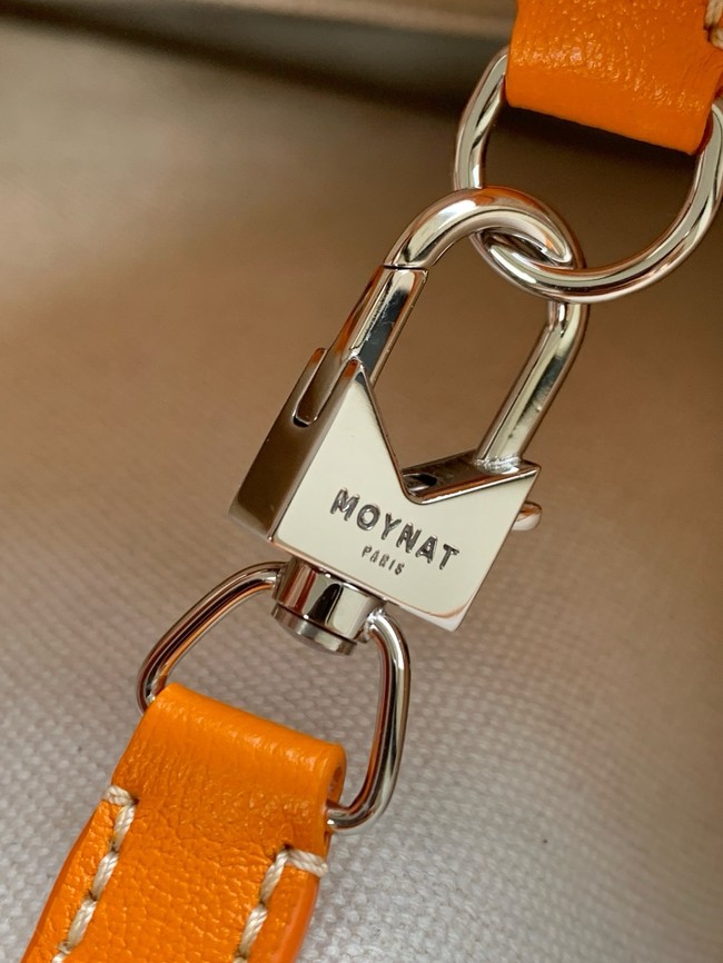 Goyard Calfskin Leather Tote Bag GM 3365 orange