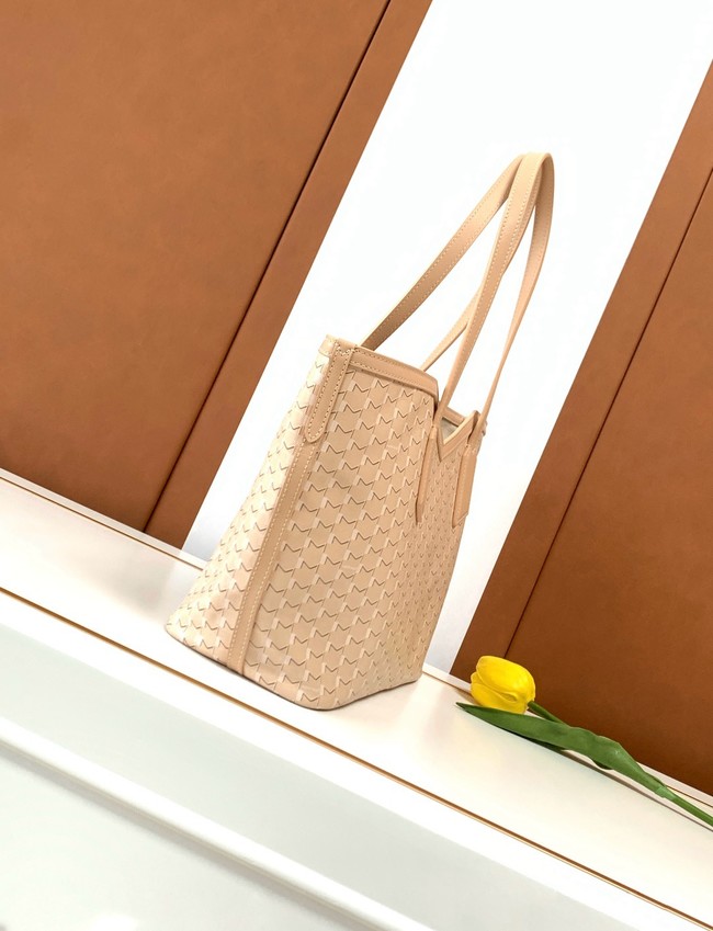 Goyard Calfskin Leather Tote Bag PM M8003 Nude