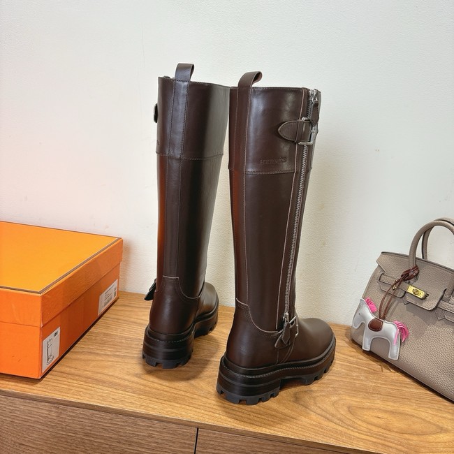 Hermes Calfskin High Boot 45108-4