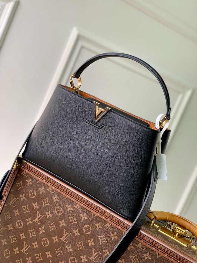Louis Vuitton Capucines MM Souple M14370 black