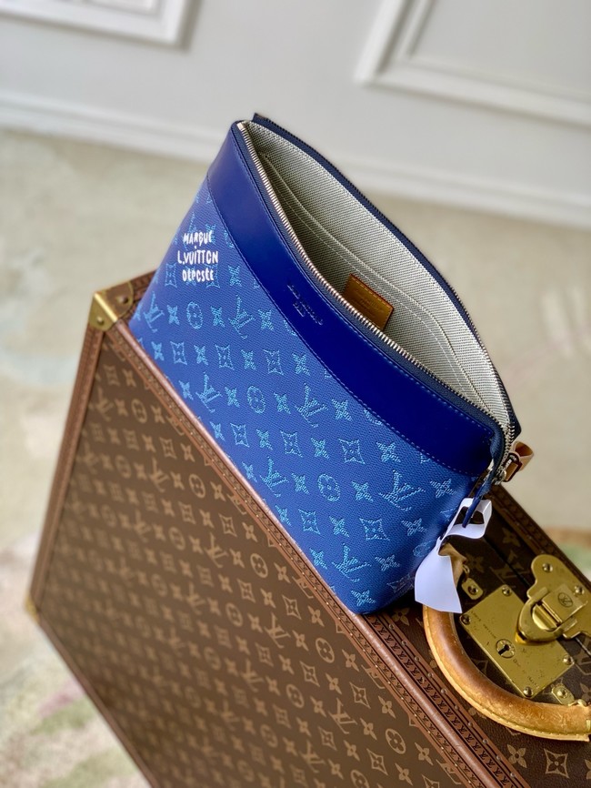 Louis Vuitton Pochette Voyage Souple M12665 blue