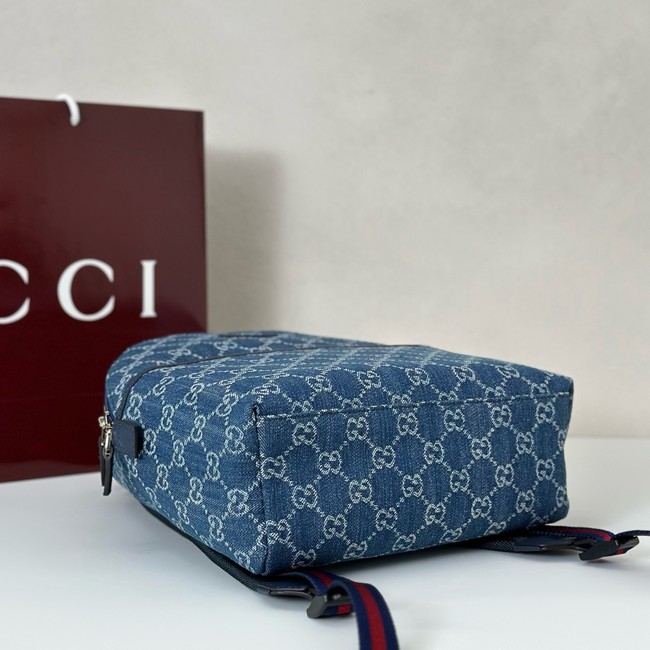 Gucci Childrens GG backpack 782708 blue