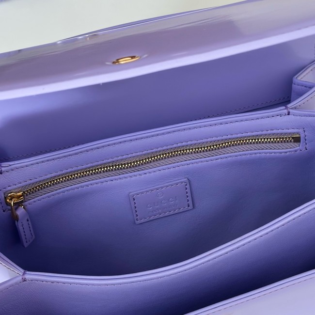 Gucci Siena small shoulder bag 846705 lilac 
